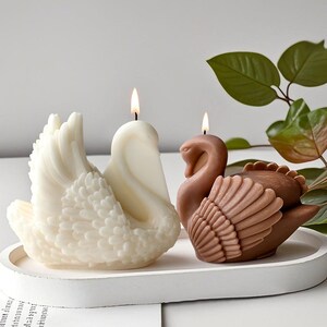 Swan Aniaml Silicone Mold: Cake Baking, Candle, Plaster Craft