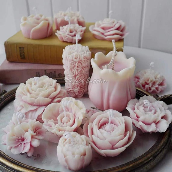 Rose annette Silicone Soap Mold for Soap Making made of High Quality  Silicone 