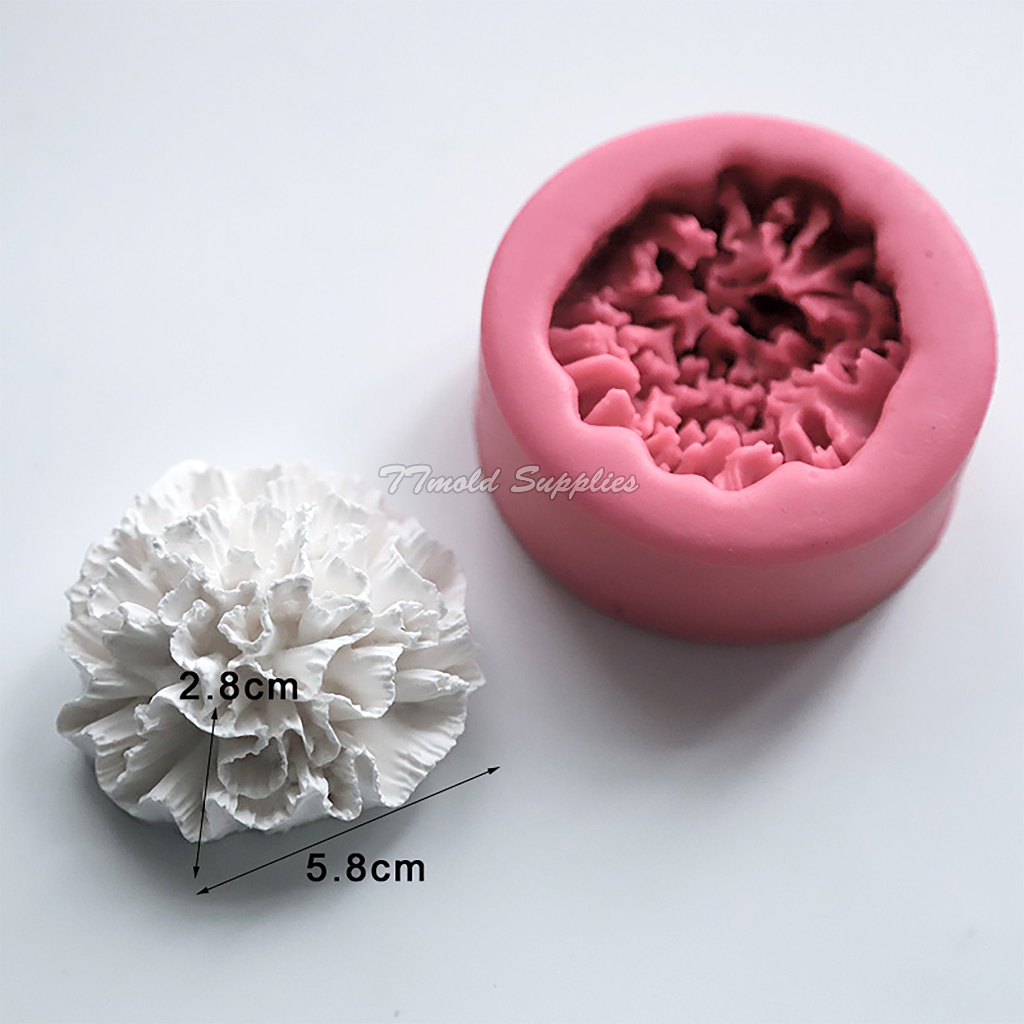Stampo In Silicone A Forma Di Fiore Di Giglio 3D Per Fondente E Pasta Di Zucchero – Per Torte, Sapone E Candele