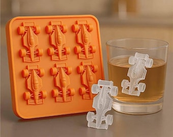 クリエイティブフォーミュラレーシングチョコレートキャンディシリコンモールドF1 4WDホームアイスコンパートメントアイスキューブ食品グレードモールド