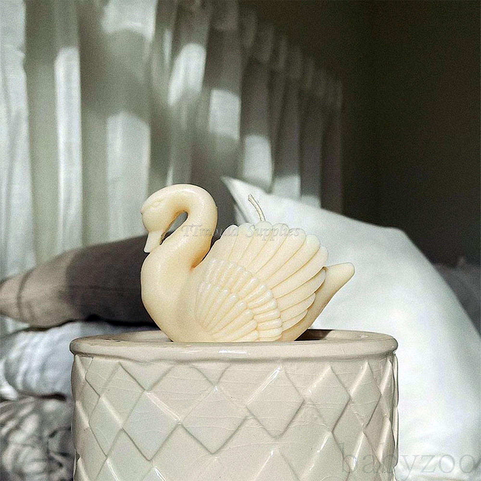 木彫りの白鳥 - Etsy 日本