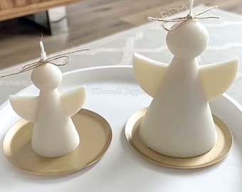 Molde acrílico para vela de angelito: Elfo de Sunny Doll para hacer velas aromáticas