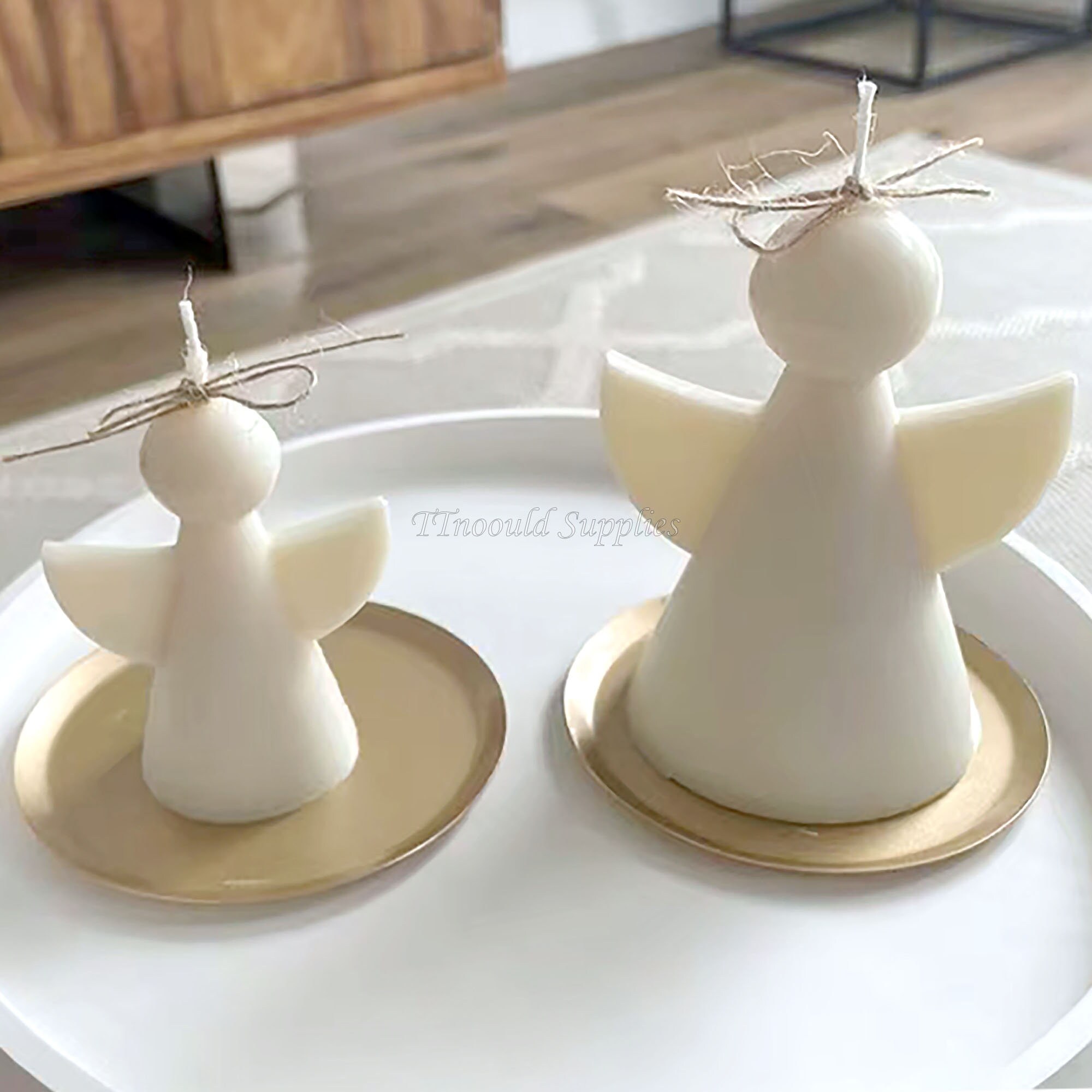 Amazing Fashion Single Magic Silicone Mold Creative Silikonform Mousse Cake Mold DIY Bubble Candle Aromatherapy Candle Handmade Kerze Soap Mold (Small), White