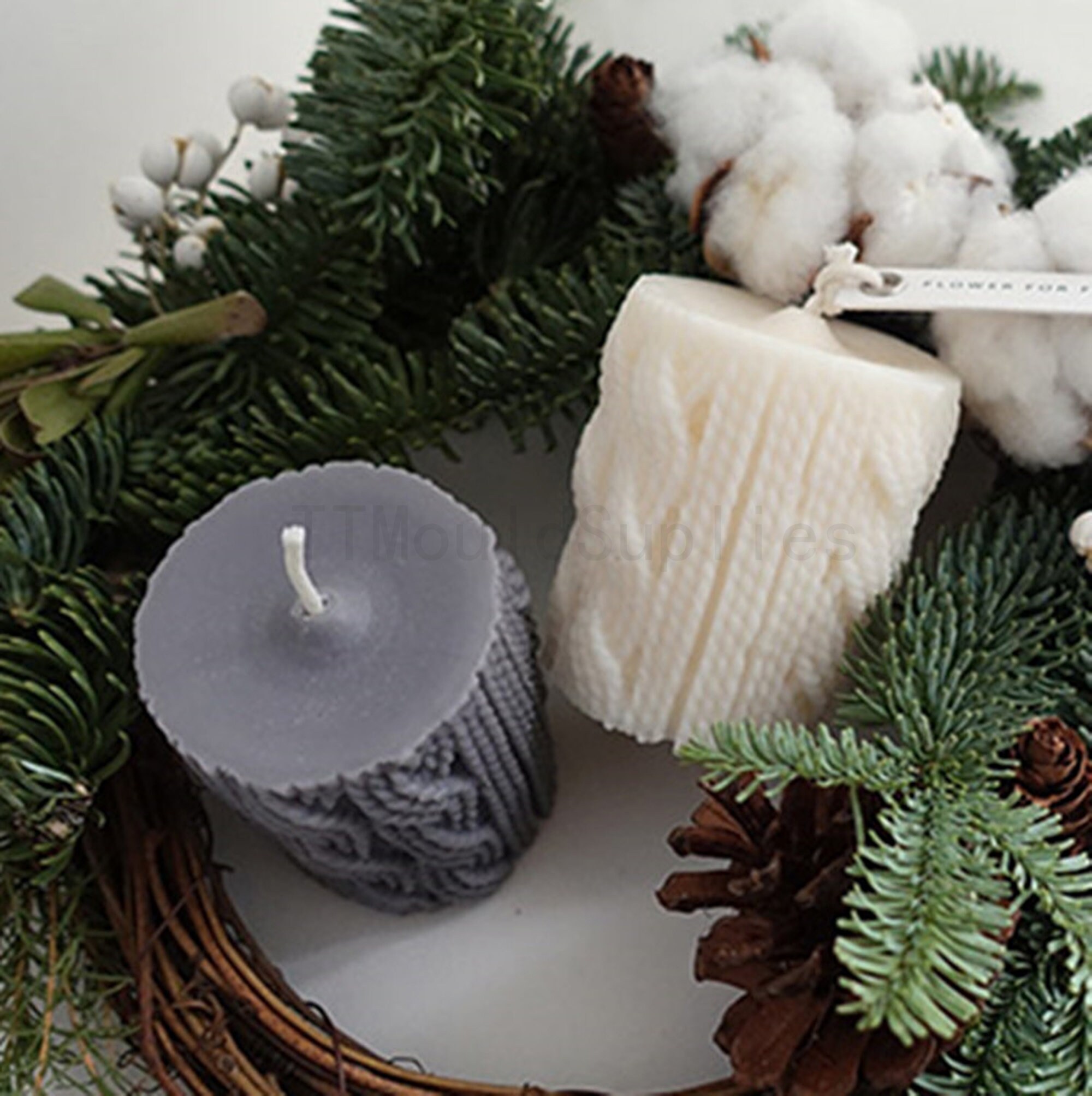 Yarn Ball Candle Silicone Mold Dly Knitted Ball Aroma Candle Etsy