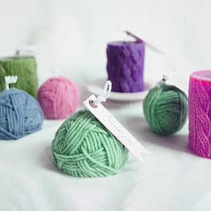 3D Knitting Wool Ball Aroma Candle Silicone Mold DIY Rope Knot Mousse Chocolate Cake Baking Mold