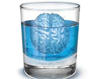 Creative Brain Ice Compartment Ice Box Molds Bar Whiskey Brain Ice Cube Mold
