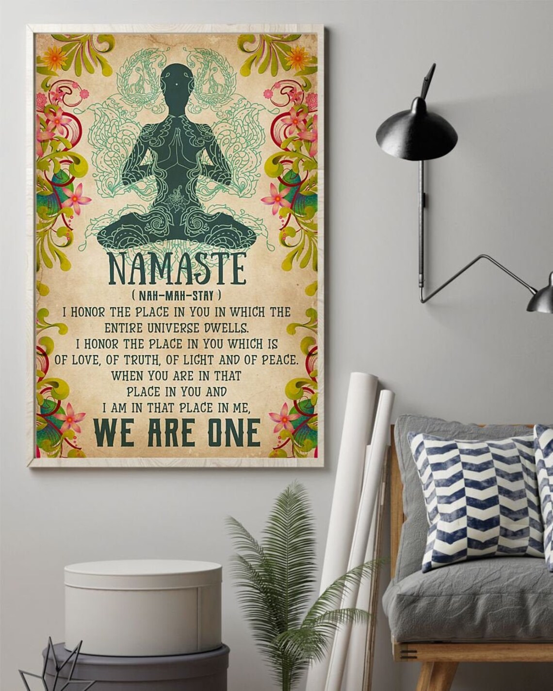 Limited edition Canvas Art Yoga Prints Poster Yoga Wall Art Etsy