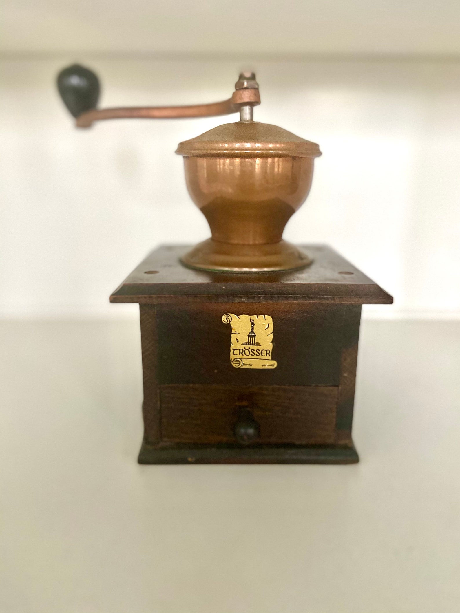 Vintage Crosser Coffee Grinder Coffee Mill Crosser West Etsy