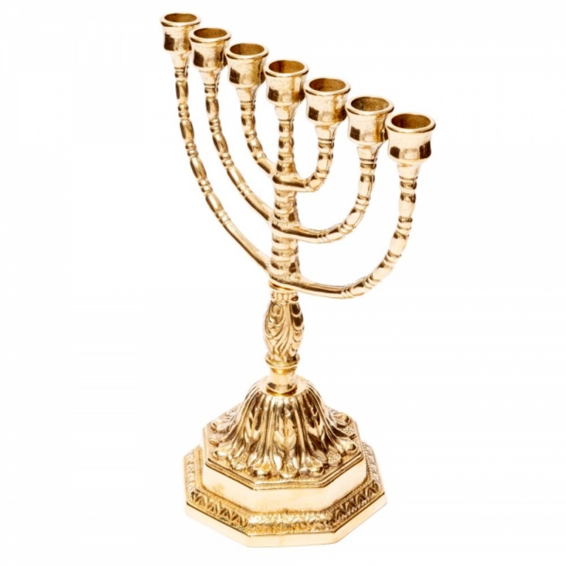 Jewish Candlestick for 7 Minor Candles Etsy