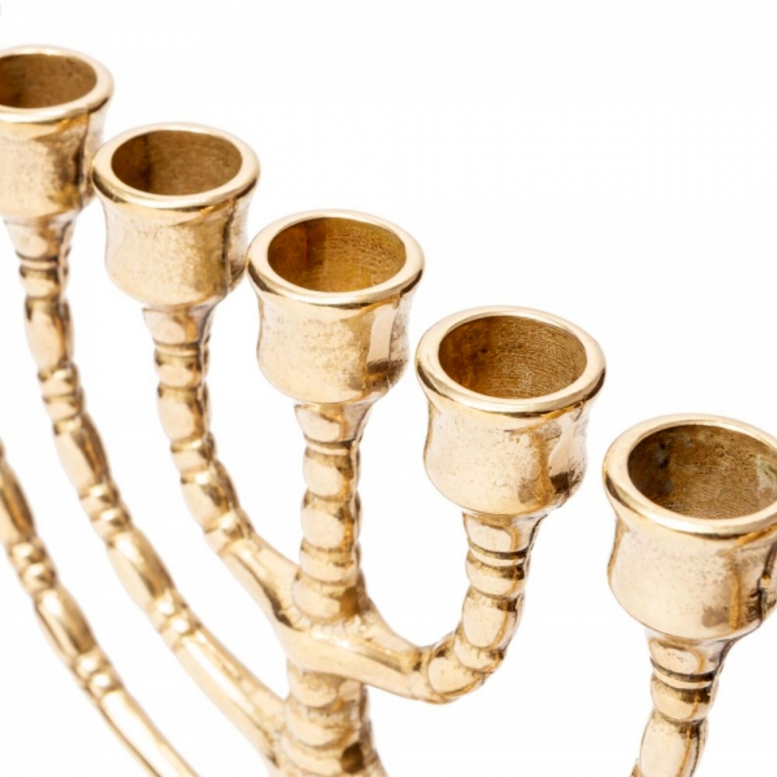 Jewish Candlestick for 7 Minor Candles Etsy