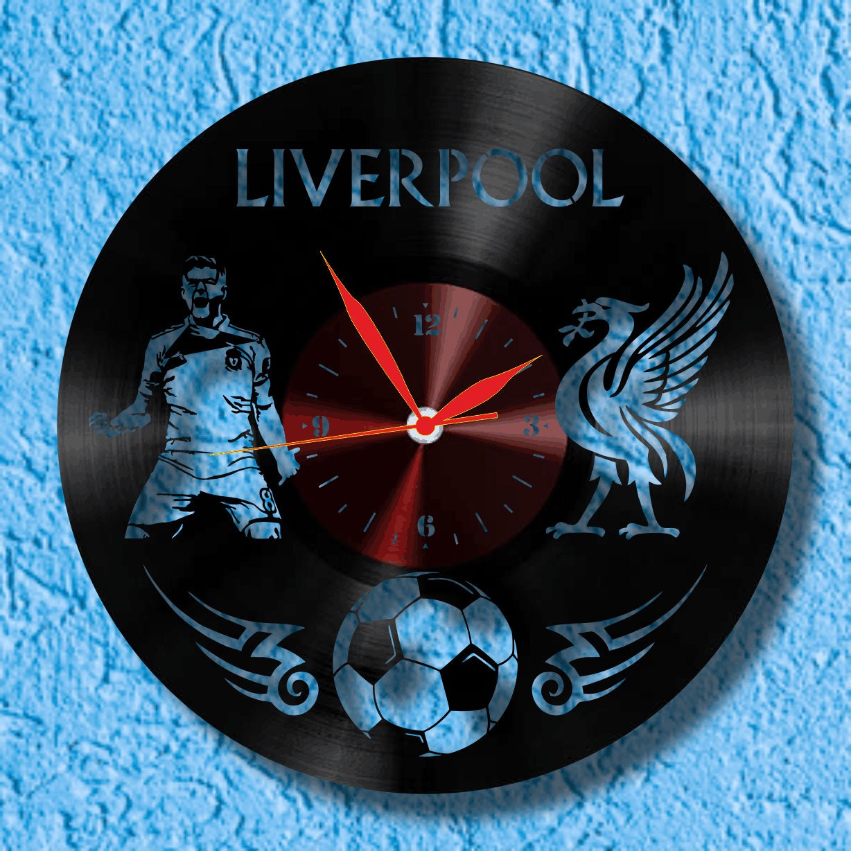 Project Vinyl Clock. Liverpool. vinyl wall clocks vinyl Etsy