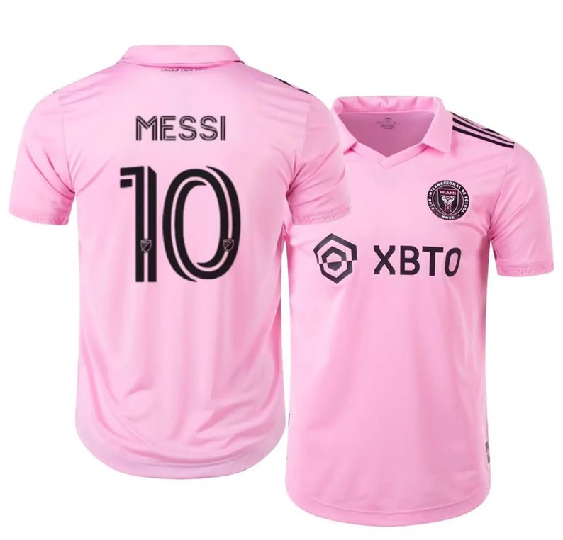Inter Miami Leo Messi 20232024 Home/away Jersey Messi Inter Etsy
