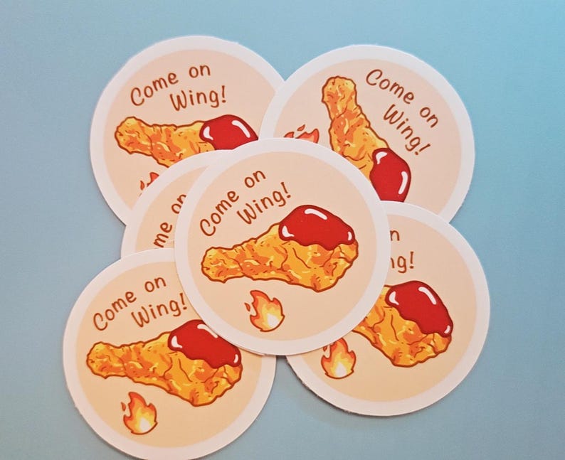 Come on Wing! BTS Sticker - Etsy
