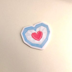 Legend of Zelda Heart Container Sticker