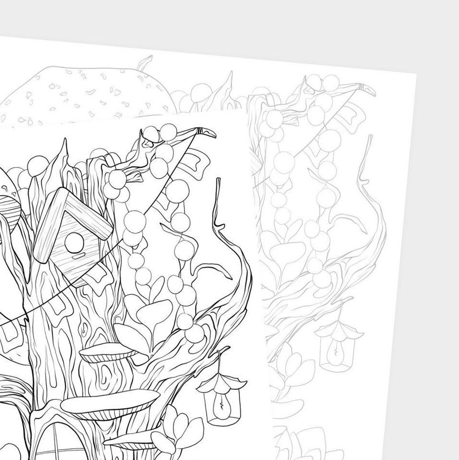 Magic motown downloadable coloring sheets adult coloring | Etsy