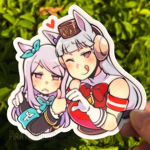Umamusume Goldship x Mejiro Mcqueen Sticker