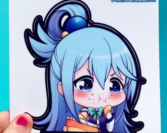 Chibi funny Kazuma , Konosuba ! Sticker by Anna Blonwell