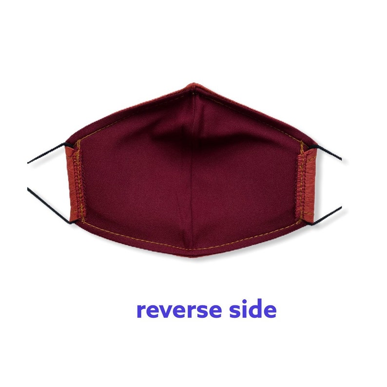 Organic Face Mask Abaca Hemp Fiber Orange Color Environment Etsy