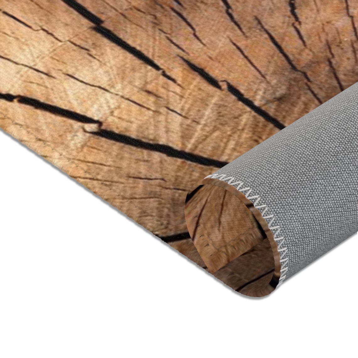 Area Rugs Wood rugWood grain rugRustic area rug Washable Etsy