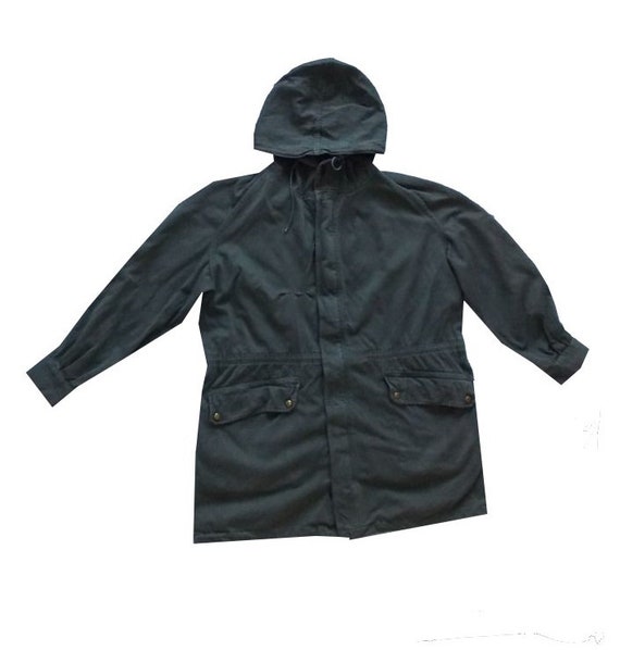 1965 Parka military khaki French army hooded Frenc