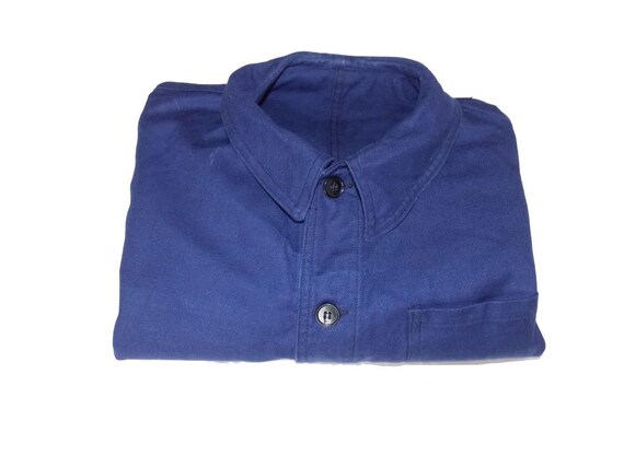 SNC St James Unworn size M-L blue work jacket Fren