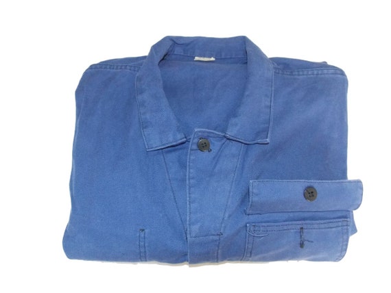 Made in France combination L blue French worker wo