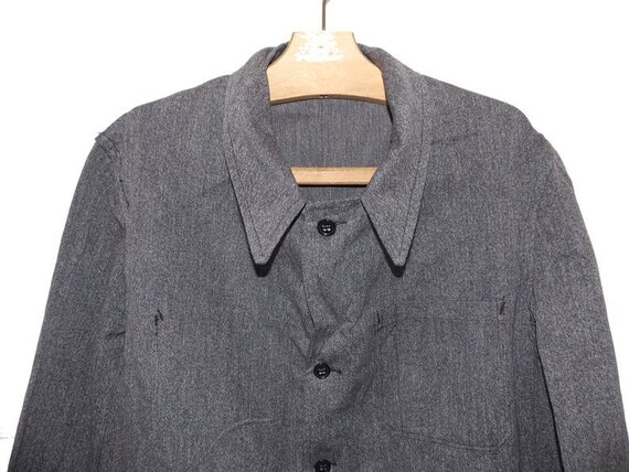 Unworn 50's Biaude maquignon long coat jacket work