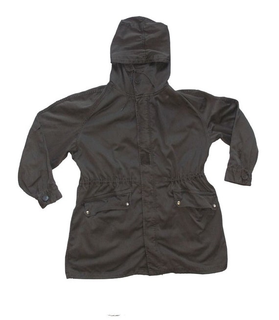 1979 Parka military khaki French army hooded Frenc