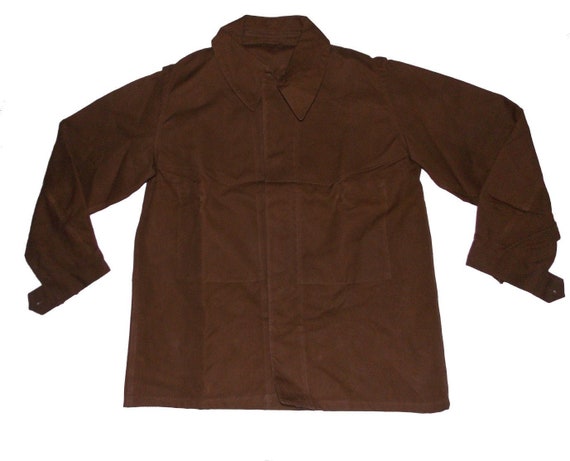 Unworn brown moleskin L-XL jacket jacket jacket Fr