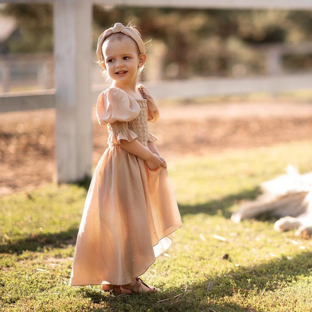 Baby Girl Vintage Dress Toddler Party Dress Girl First Etsy