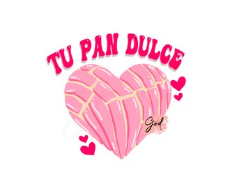 Handgetekende Mexicaanse sticker, sticker Tu pan dulce, échale ganas mija, mexicana, cafe png, ponte las pilas, cafecito y pan dulce, Valentijnsdag