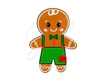 Uroczy piernikowy chłopiec Png, słodka dziewczyna, świąteczny piernikowy chłopiec Png, piernikowy pdf, piernikowy chłopiec Png, dziecięcy świąteczny sweter png, PDF