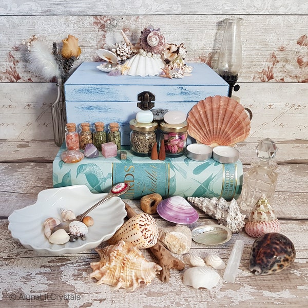 Sea Witch Starter Kit, Beginner Witch Kit, Water Witch, Sea Goddess