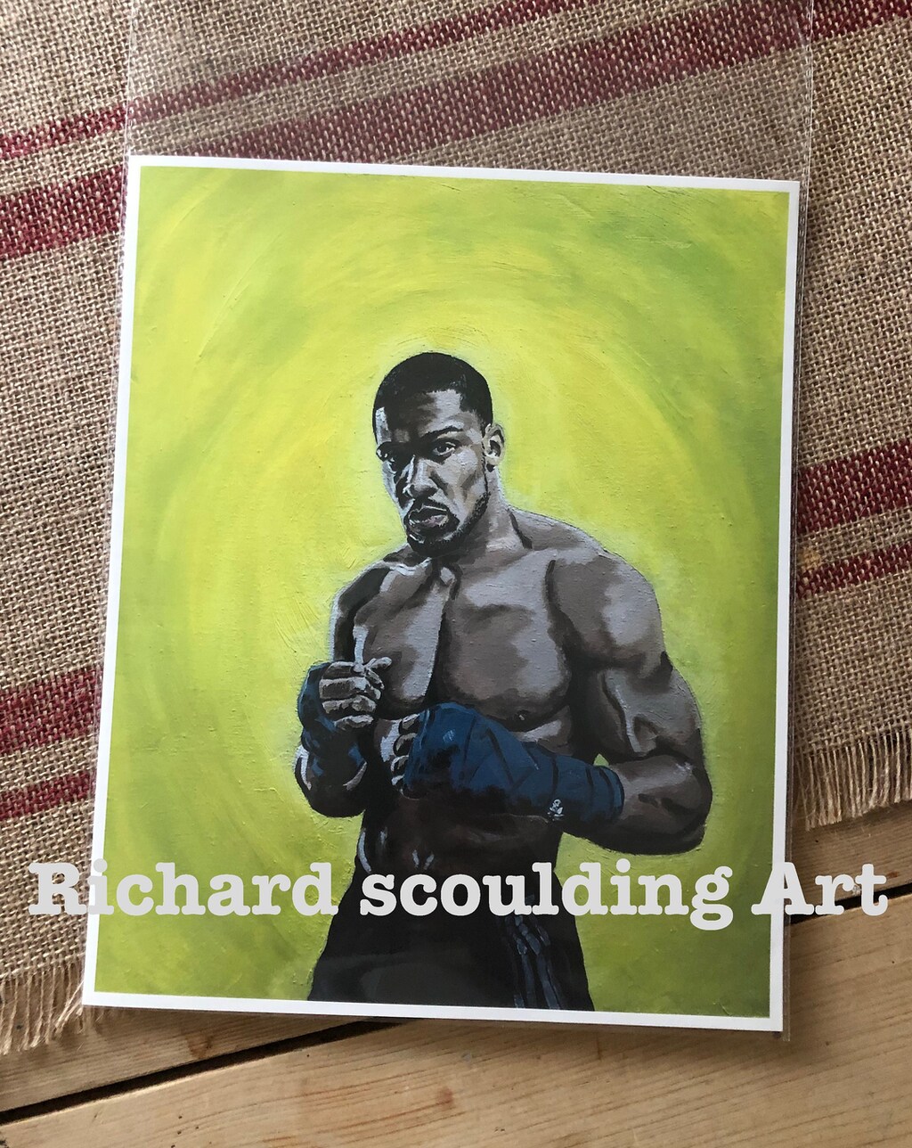Sagoma Di Cartone Celebrity-Cutouts: Anthony Joshua (Pugile) – Versione Mini (60,5 Cm) – Collezionismo, Scherzi, Regali