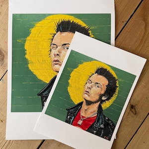 Paul Insect　ポールインセクト アートワークポスター シドヴィシャス Sid vicious poster - Etsy 日本