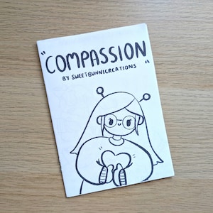 Compassion Zine ~ Quotes Zine ~ Mental Health Zine ~ Handmade Zines