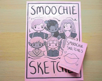 Smoochie Sketches Mini Fanzine