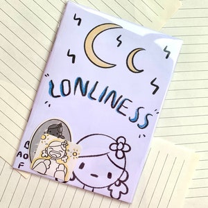 Lonliness ~ Autism Zine ~ Mental Health Zine ~ Handmade Zines