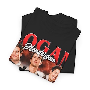 Logan Henderson Shirt, Gift for Her, Classic Vintage T-shirt, Gift Ideas