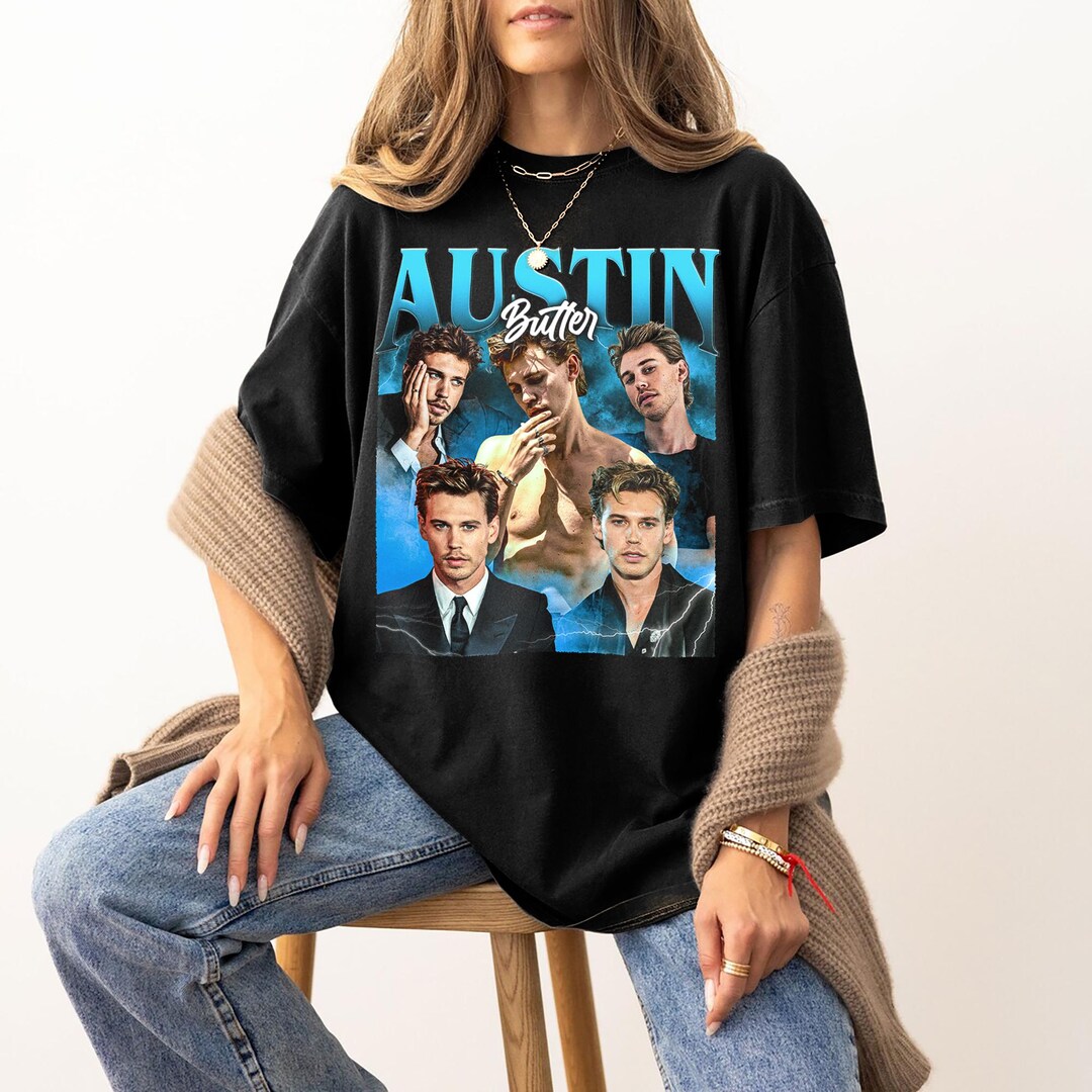 Austin Butler Shirt, Gift for Her, Classic Vintage T-shirt, Gift Ideas ...