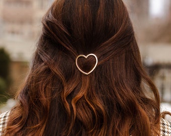 ☆関税込☆VINTAGE HOLLYWOOD★Mini Heart Hairpin★ Mini exquisite cute princess hair clip forehead bangs side