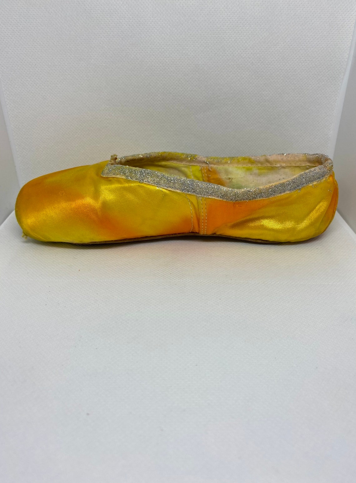 Yellow Dyed Decorative Pointe Shoes Yellow Home and Ballet Etsy