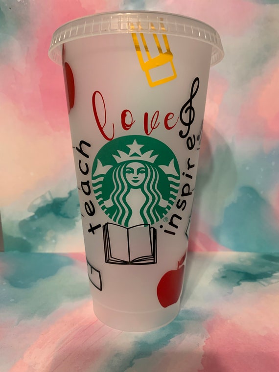 Free Free 232 Teach Love Inspire Svg Starbucks Cup SVG PNG EPS DXF File