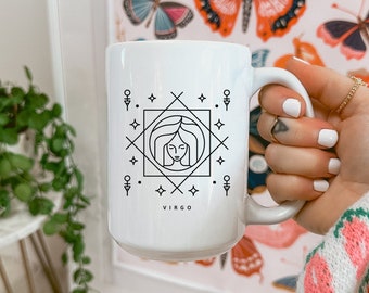 Hemelse Maagd sterrenbeeldmok: astrologiecadeau