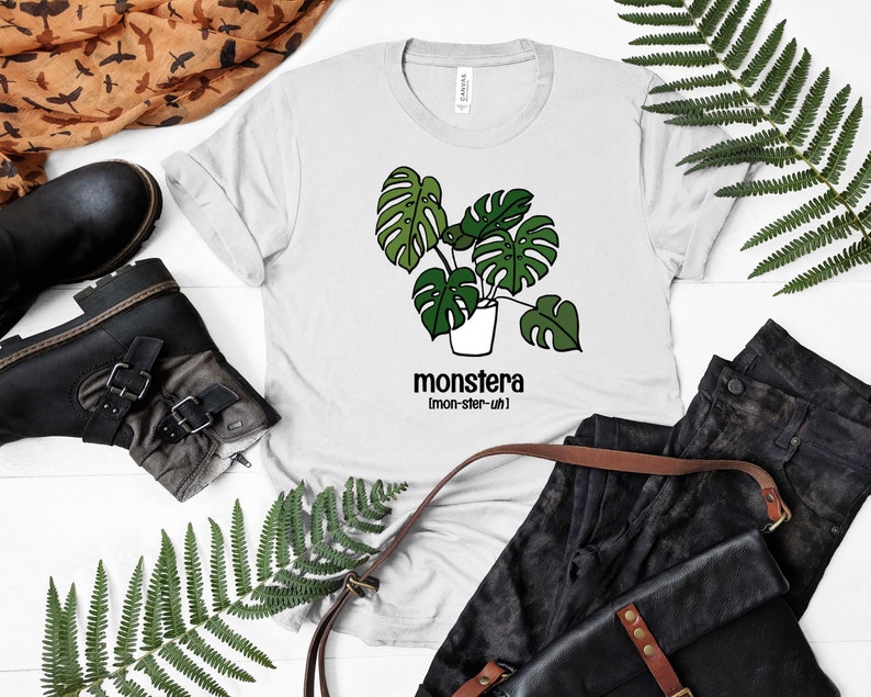 Monstera Shirt Plant Lover Unisex Shirt Plant Mama Plant | Etsy