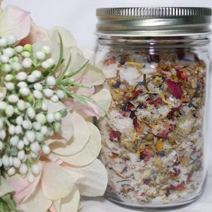 Mineral Bath Soak, bath salts, herbal bath soak, self-care, relaxation