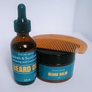 Beard Care Grooming set, Beard Oil/Beard Lotion Options