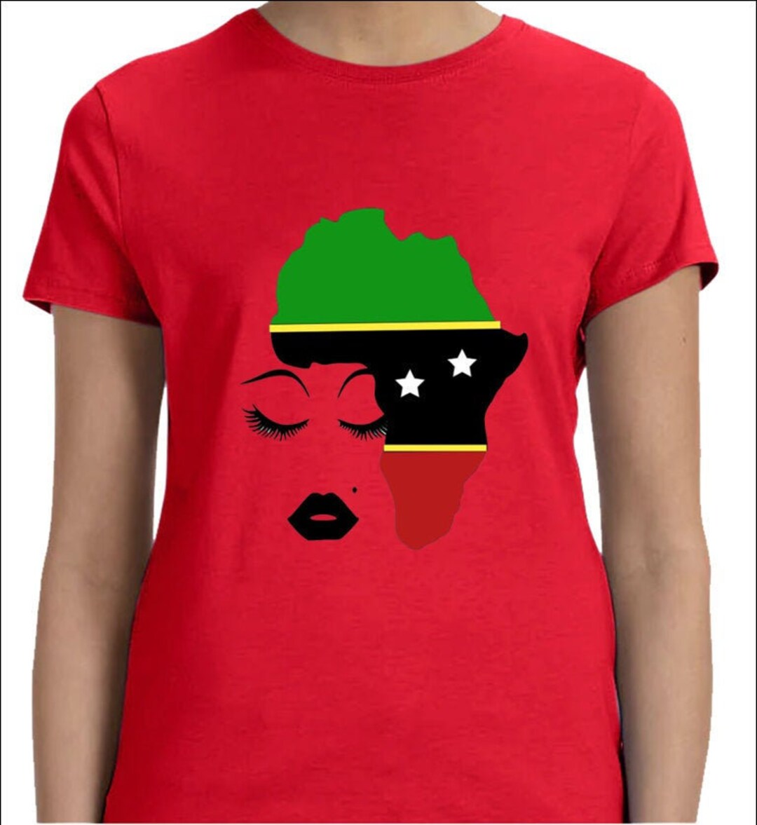 St. Kitts & Nevis Custom Tshirt Etsy