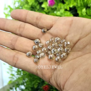 Yellow Moissanite Beads: AAA Quality Jewelry Making, 5mm-10mm