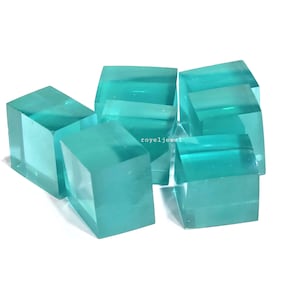 Blue Paraiba YAG Crystal: Synthetic Gemstone Rough